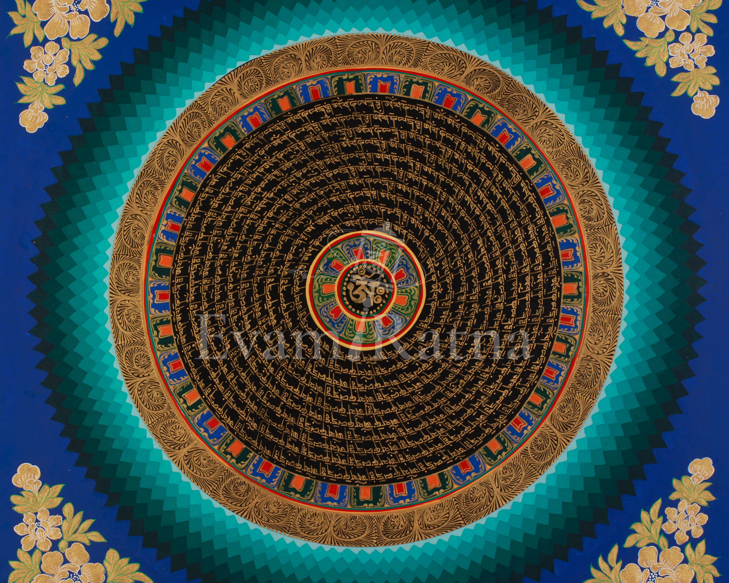 Mantra Mandala Art | Meditation and Vajrayana Practice