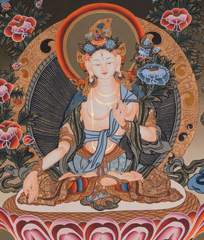 Traditional Sita Tara Artwork | A Sacred Symbol of Longevity & Healing