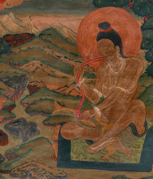 Mahasiddha Luyipa Thangka | The Great Tantric Master