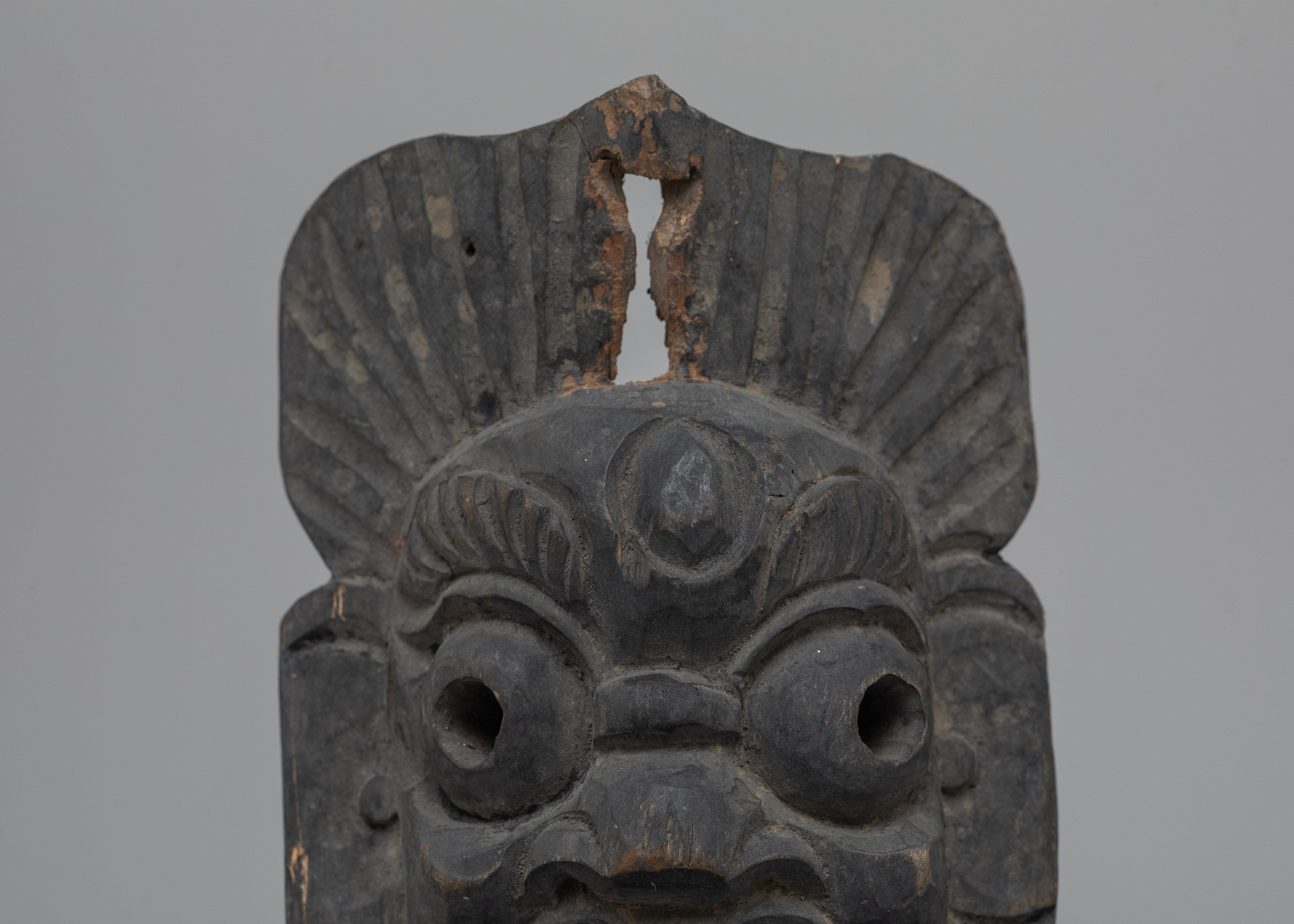 Vintage Wooden Mask | A Timeless Artifact Infused with Cultural Significance