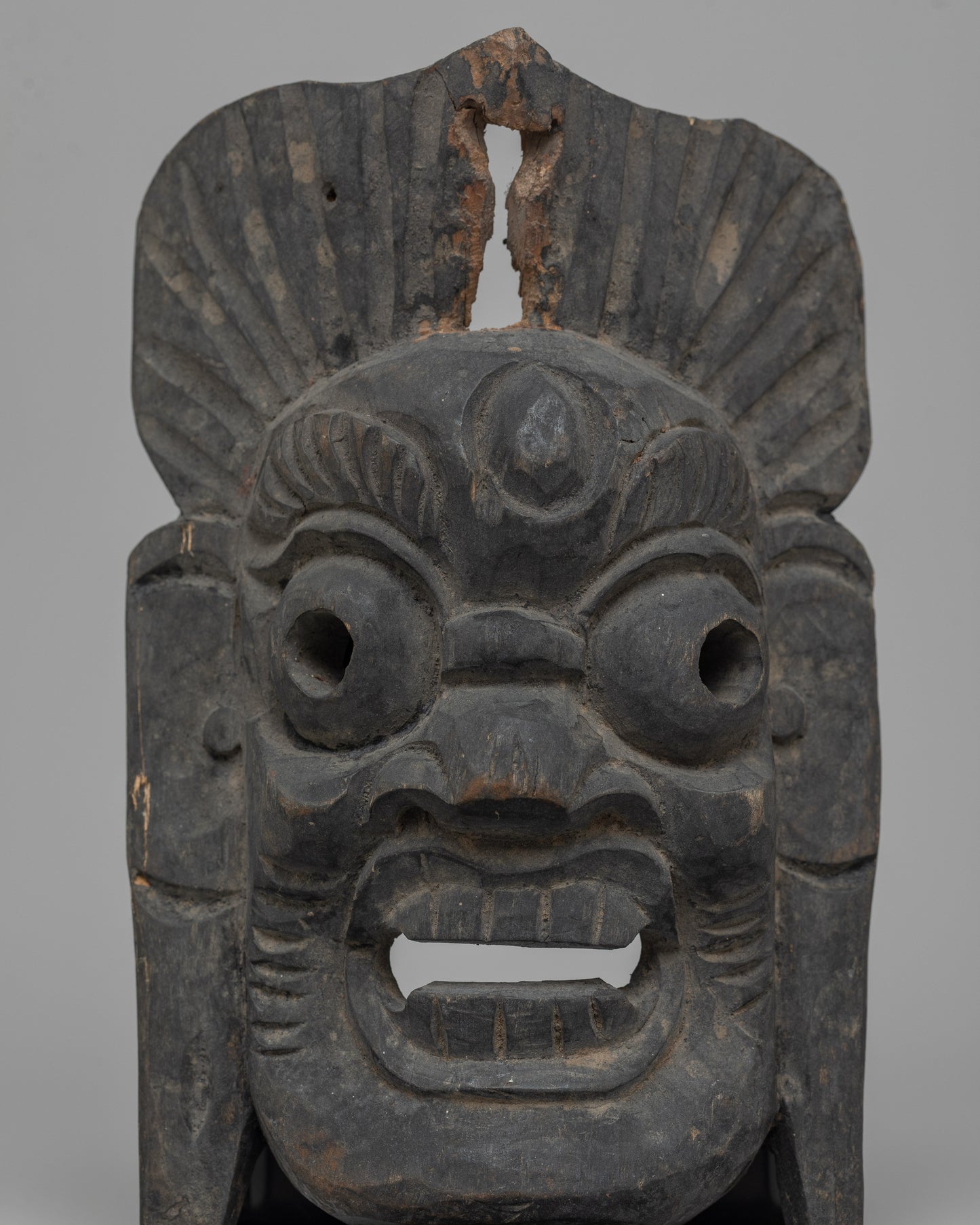 Vintage Wooden Mask | A Timeless Artifact Infused with Cultural Significance