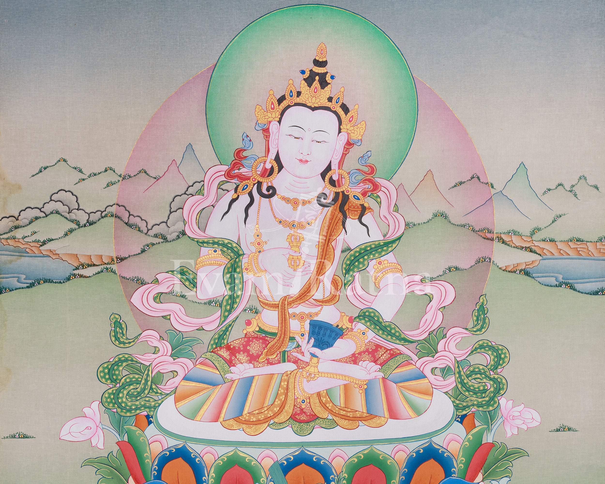 Himalayan Vajrasattva Art | Purification and Enlightened Wisdom