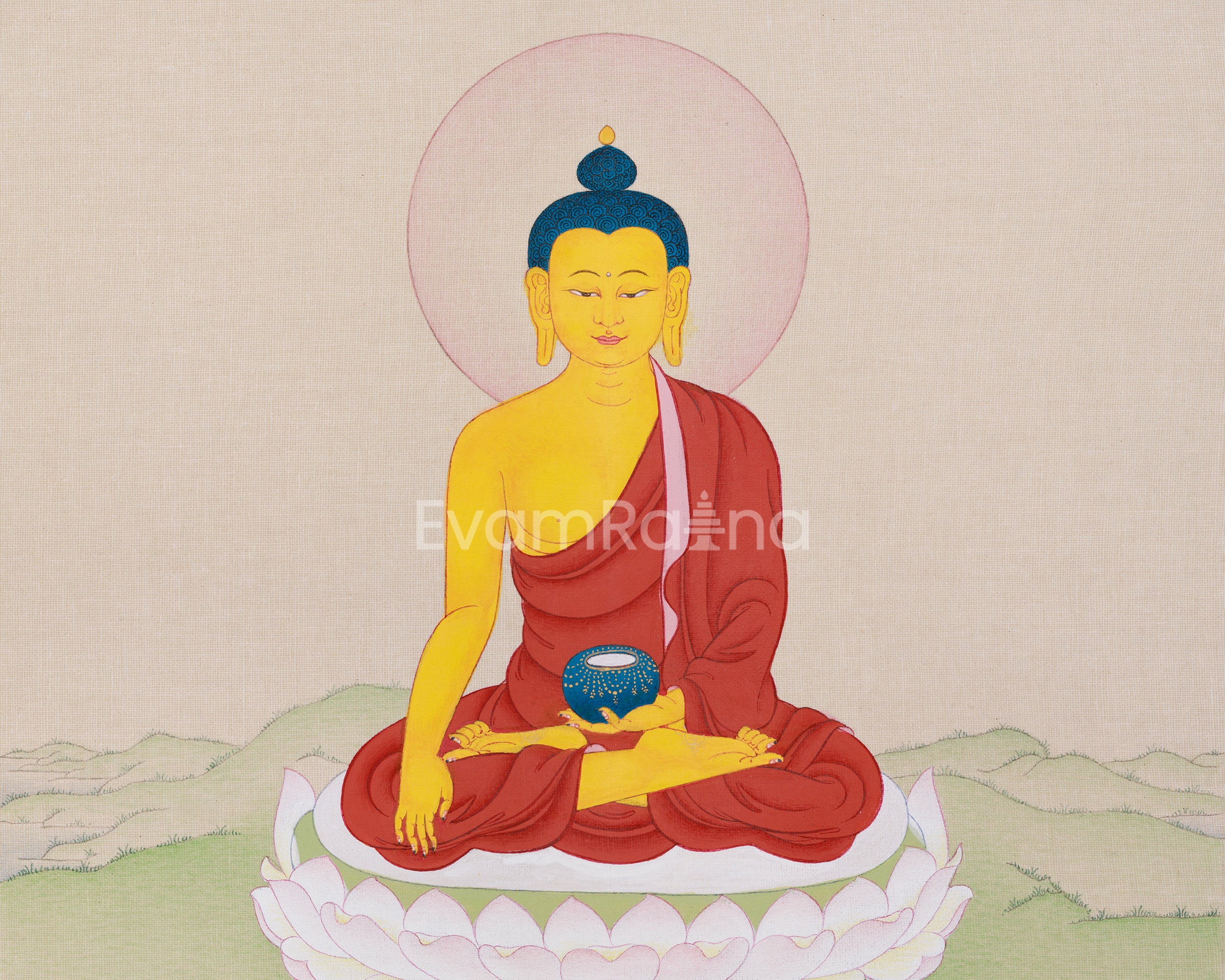 Tibetan Historical Buddha Shakyamuni | Enlightened Teacher of Compassion & Wisdom