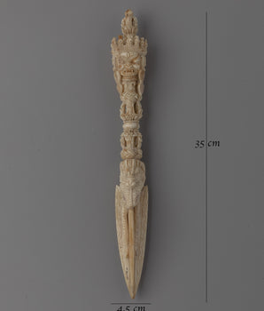 Authentic Tibetan Phurba Dagger | Unique Artifact with Deep Cultural Significance