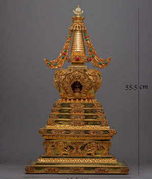 Buddhist Sacred Temple Stupa To Enhance Your Sacred Spaces | Meditation & Yoga Decor