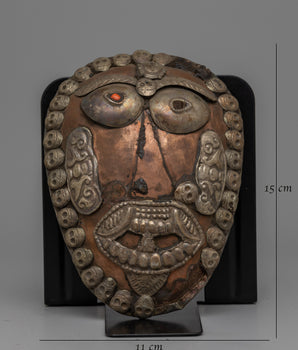 Vintage Copper Mask | Transforming Your Space with Artistic Splendor
