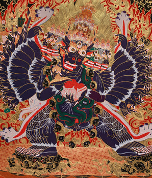 Destroyer of Death, Yamantaka in Golden Splendor | Majestic Vanquisher
