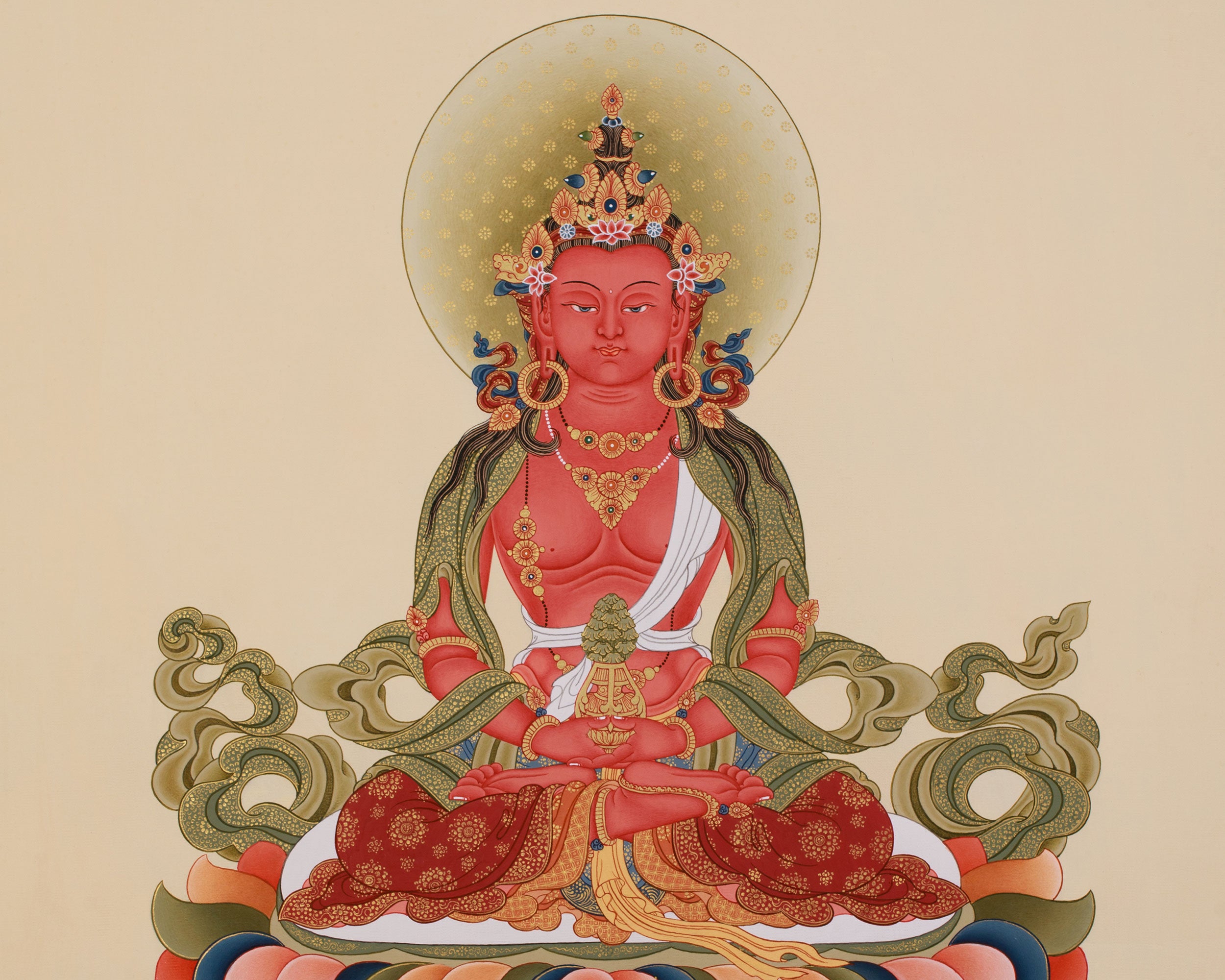 Amitayus - Buddha of Infinite Life | Long Life Blessings | Om Amarani Jiwantiye Soha