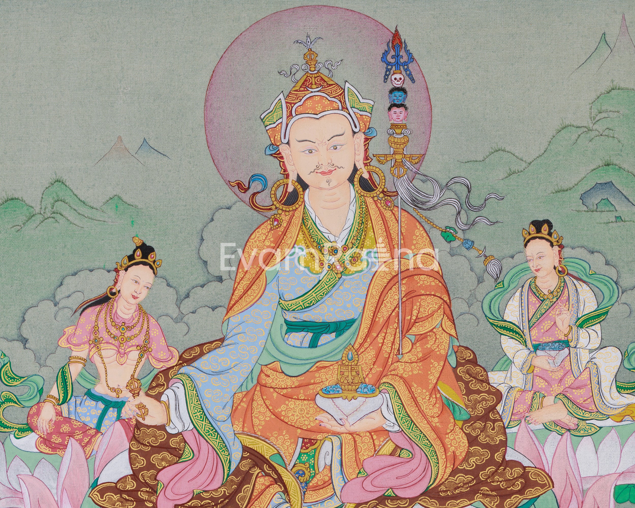 Spiritual Teacher Guru Rinpoche | Master of Tantric Buddhism