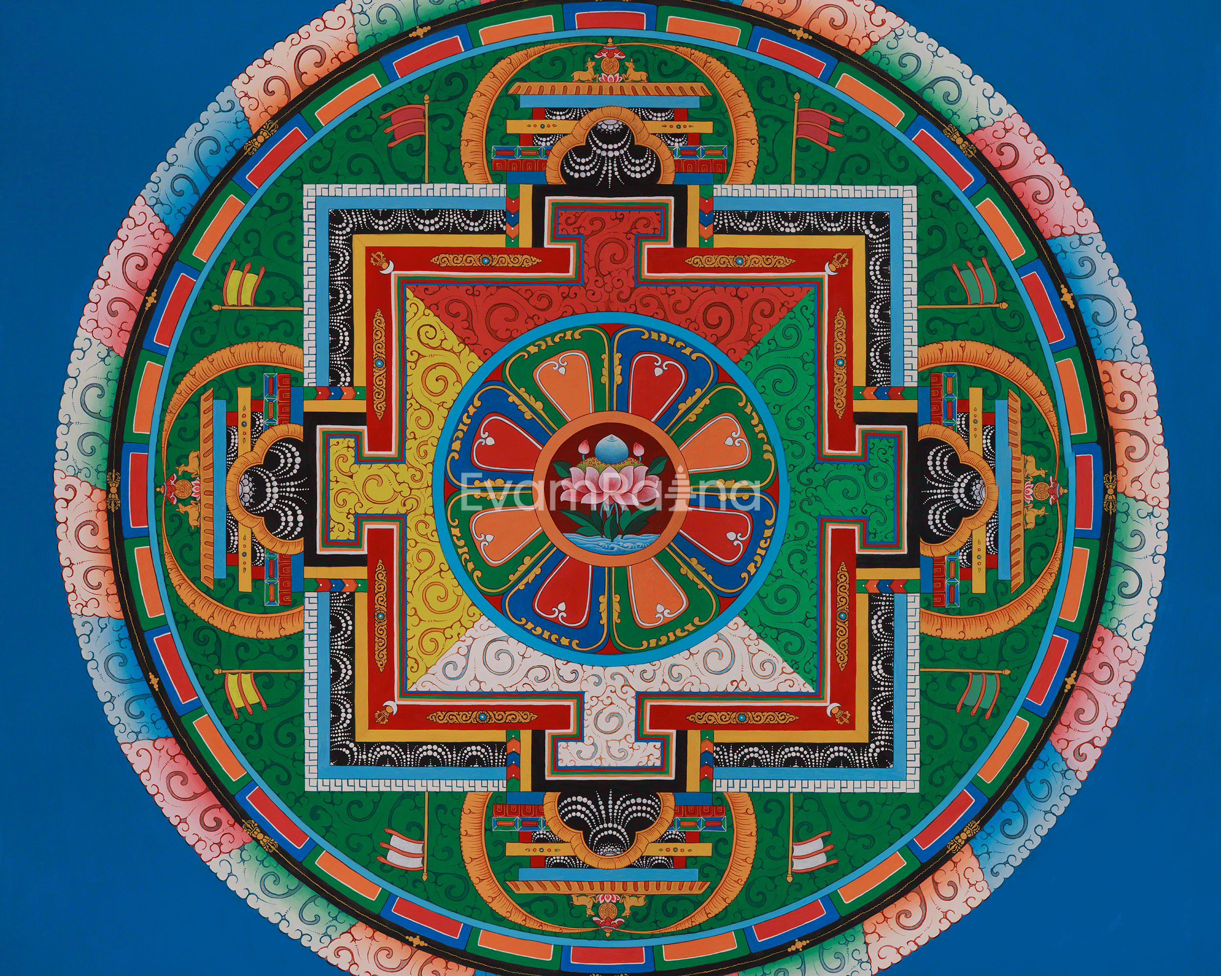 Handmade Lotus Mandala Art | The Journey from Imperfection to Enlightenment