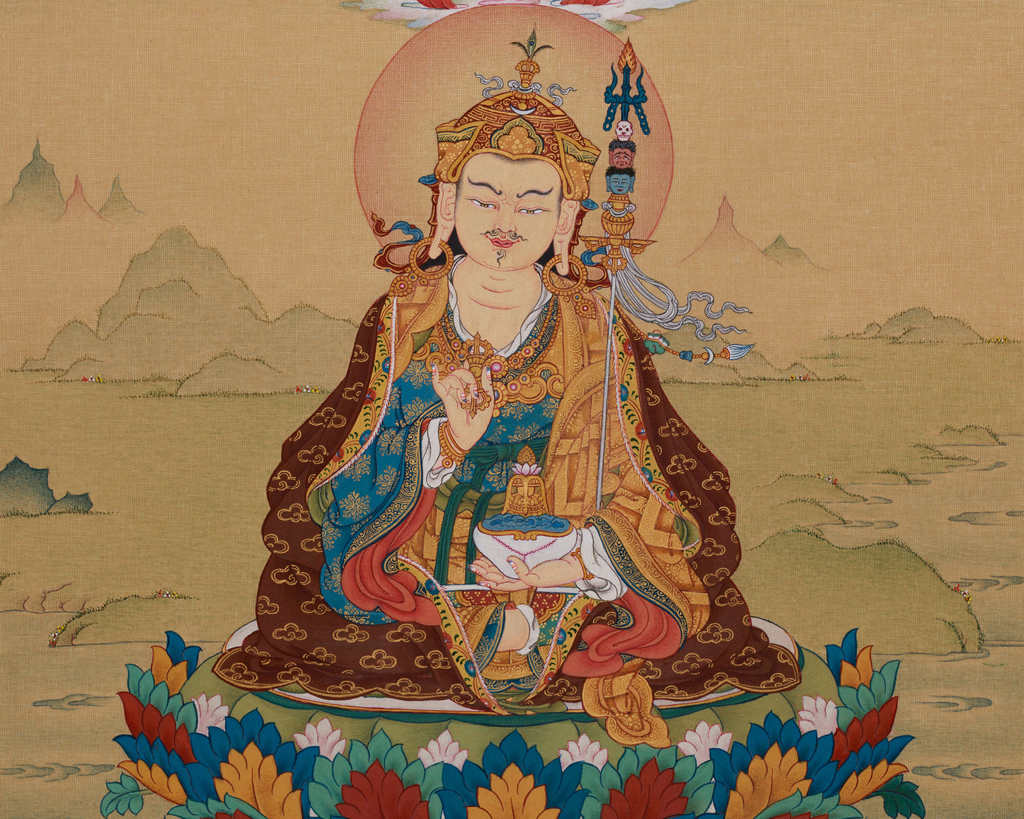 Guru Padmasambhava, Lotus-Born Sage | Enlightened Master of Vajrayana