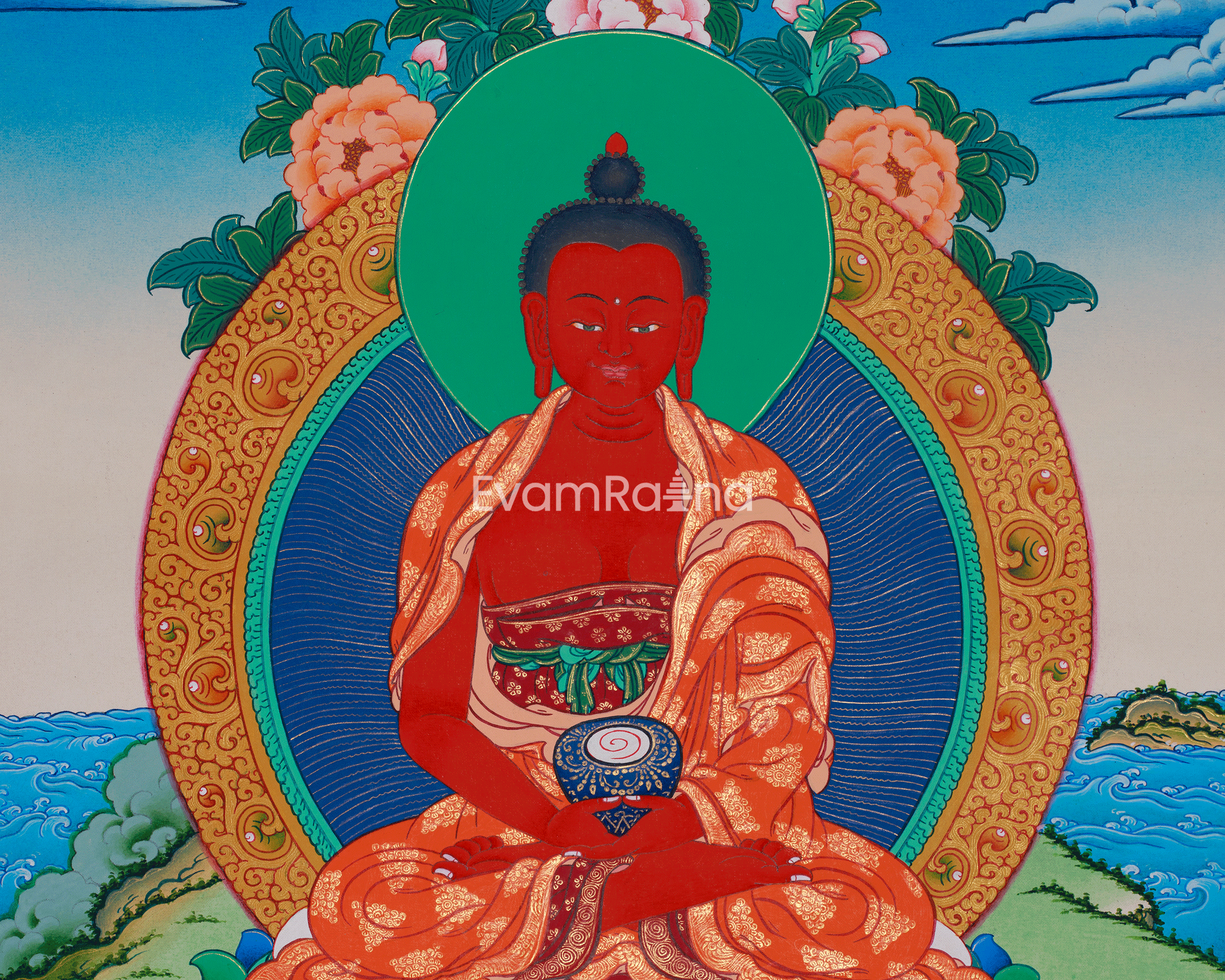 Traditional Amitabha Buddha | The Buddha of Infinite Light and Compassion
