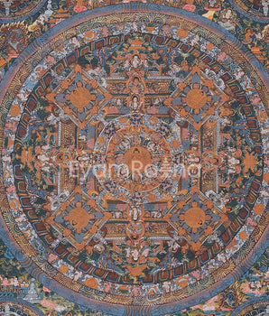 Traditional Buddha Mandala Artwork | For Deep Meditation and Focus