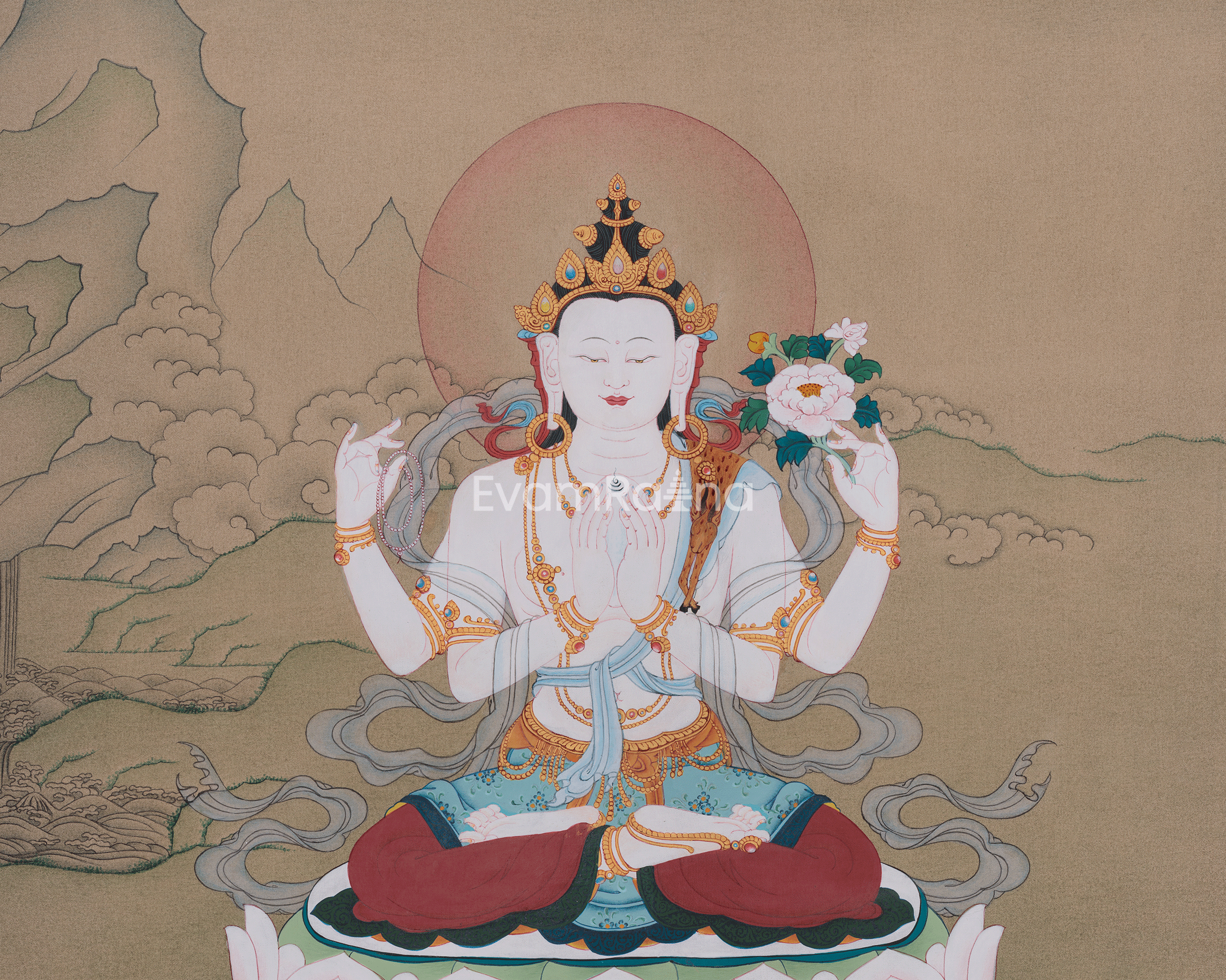 Chenrezig Bodhisattva of Compassion | Embodiment of Infinite Mercy