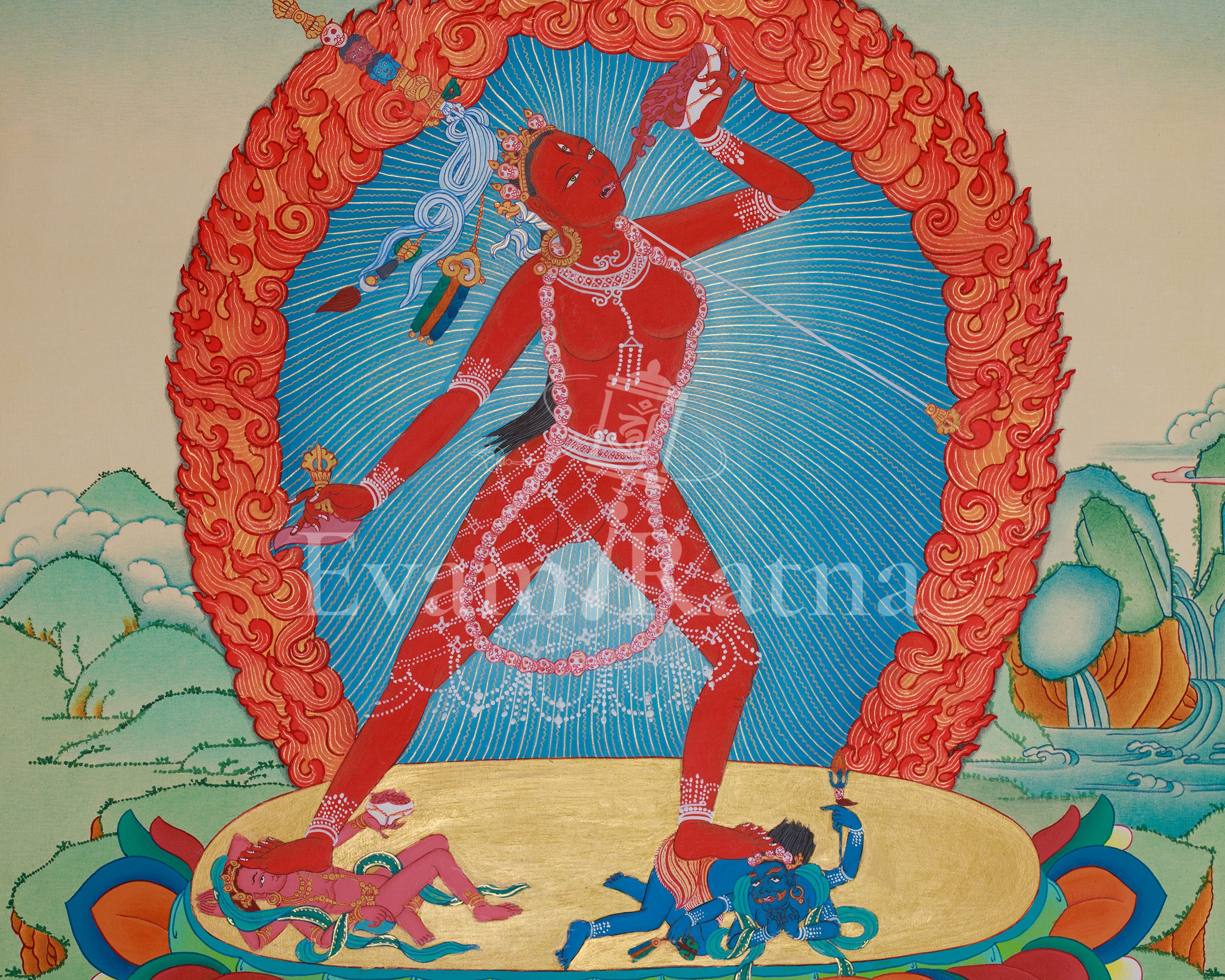 Traditional Amitabha Buddha Art | Boundless Compassion | Meditation Altar