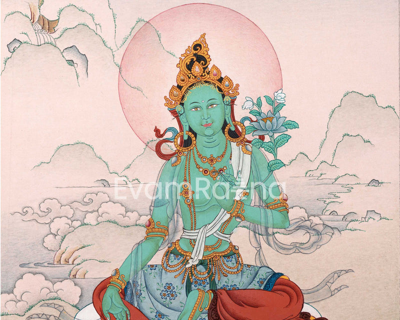 Mother Green Tara: Exclusive Art