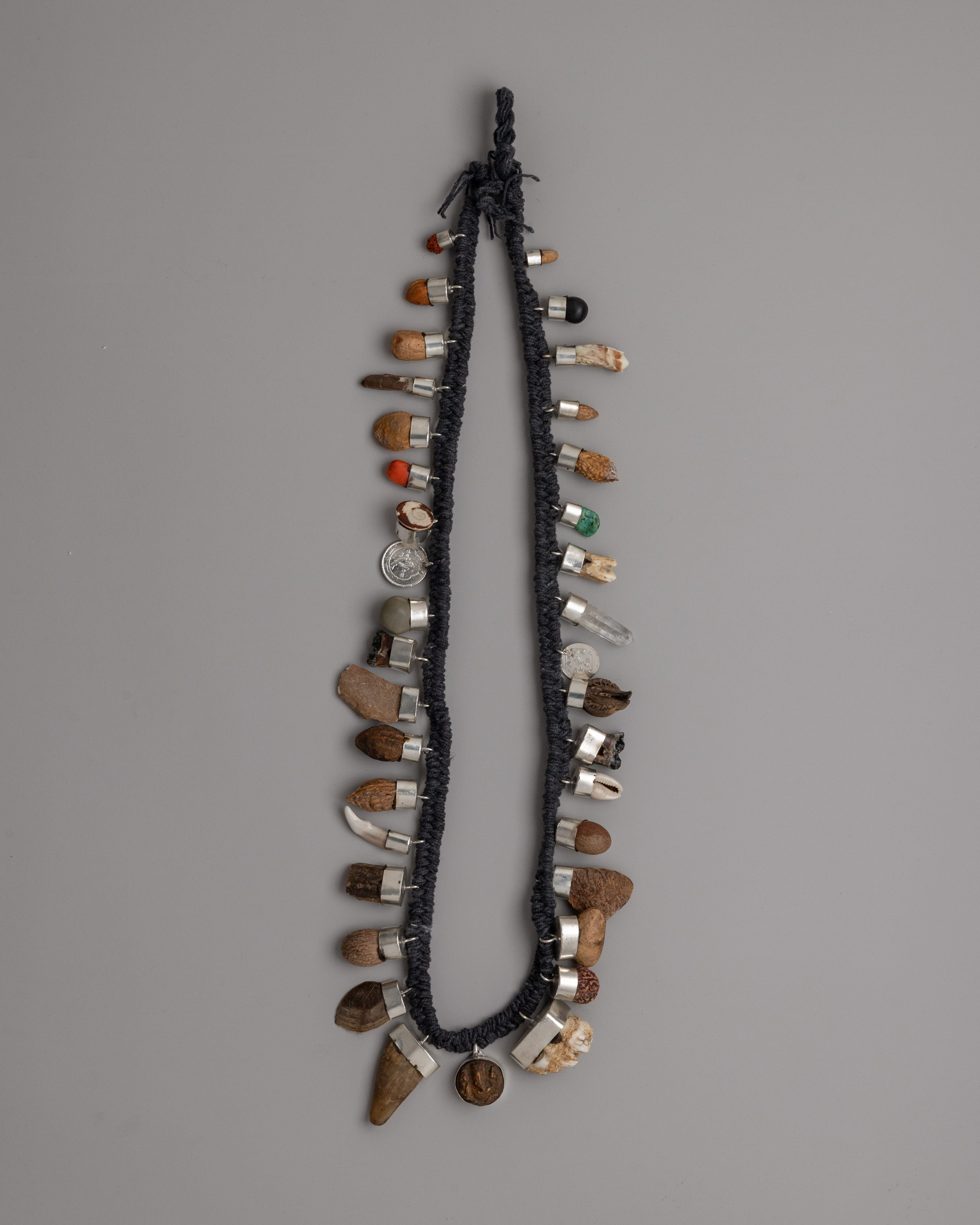 Traditional Tibetan Ritual Mala | Handmade Himalayan Prayer Ornament