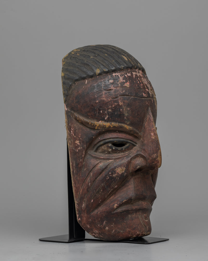 Vintage Wooden Mask | Bringing a Touch of the Old Mask into Your Home