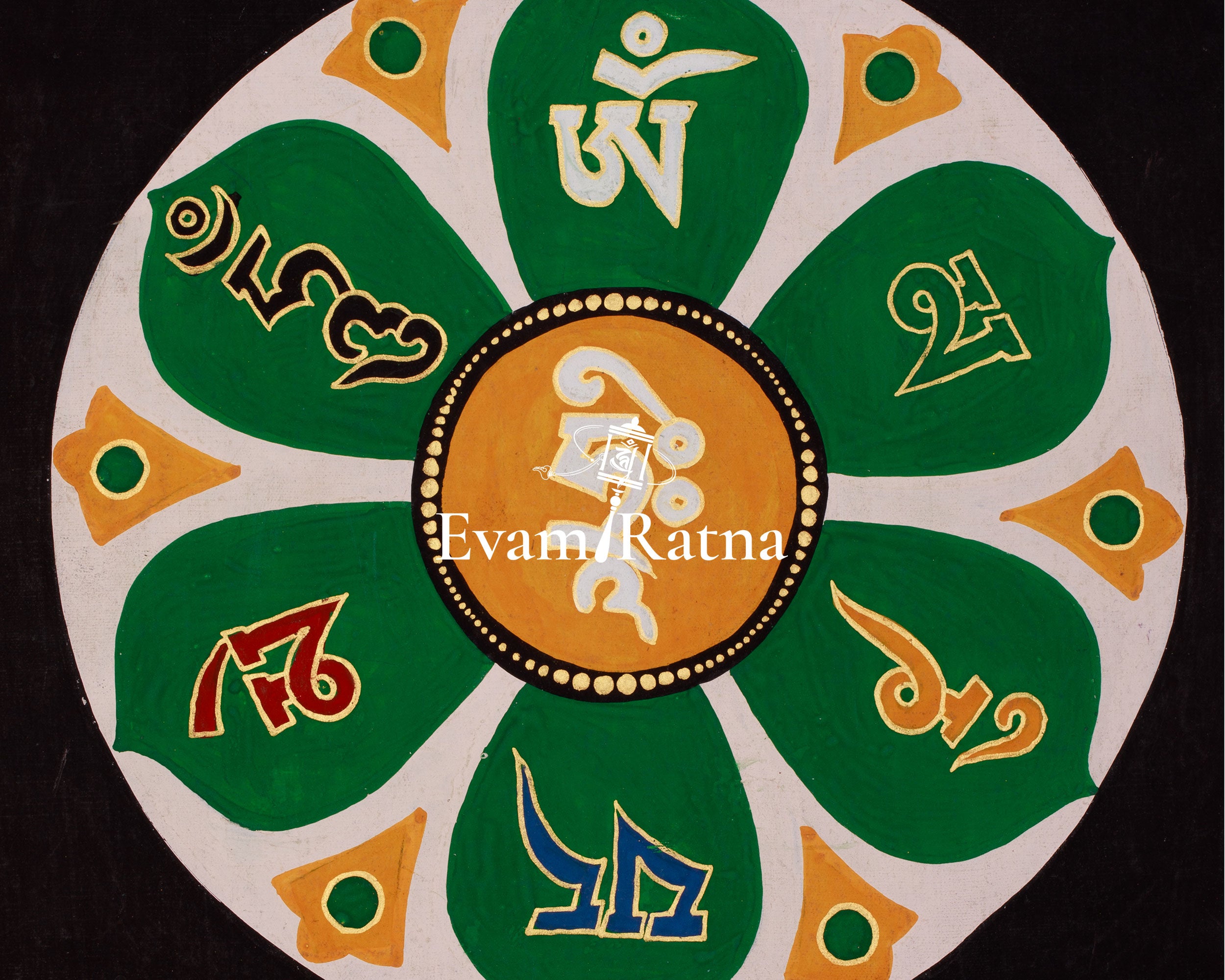 Spiritual Art of Mantra Mandala | Himalayan Buddhist Thangka