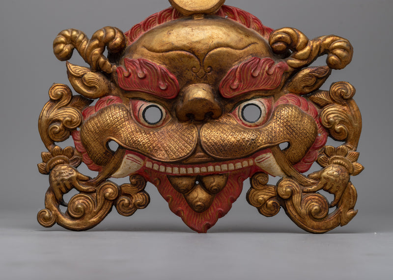 Handcrafted Kritimukha Mask | Traditional Hindu and Buddhist Protector Mask