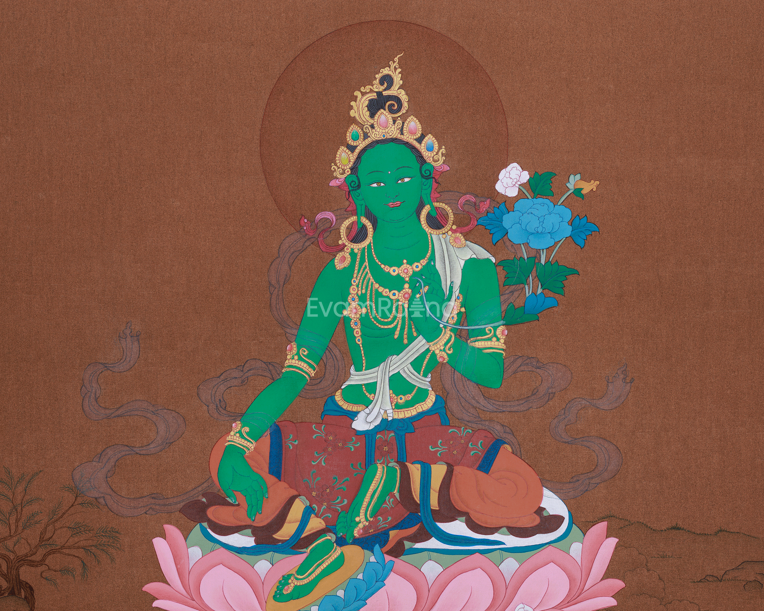 Green Tara Buddhist Deity | The Goddess of Compassion and Healing
