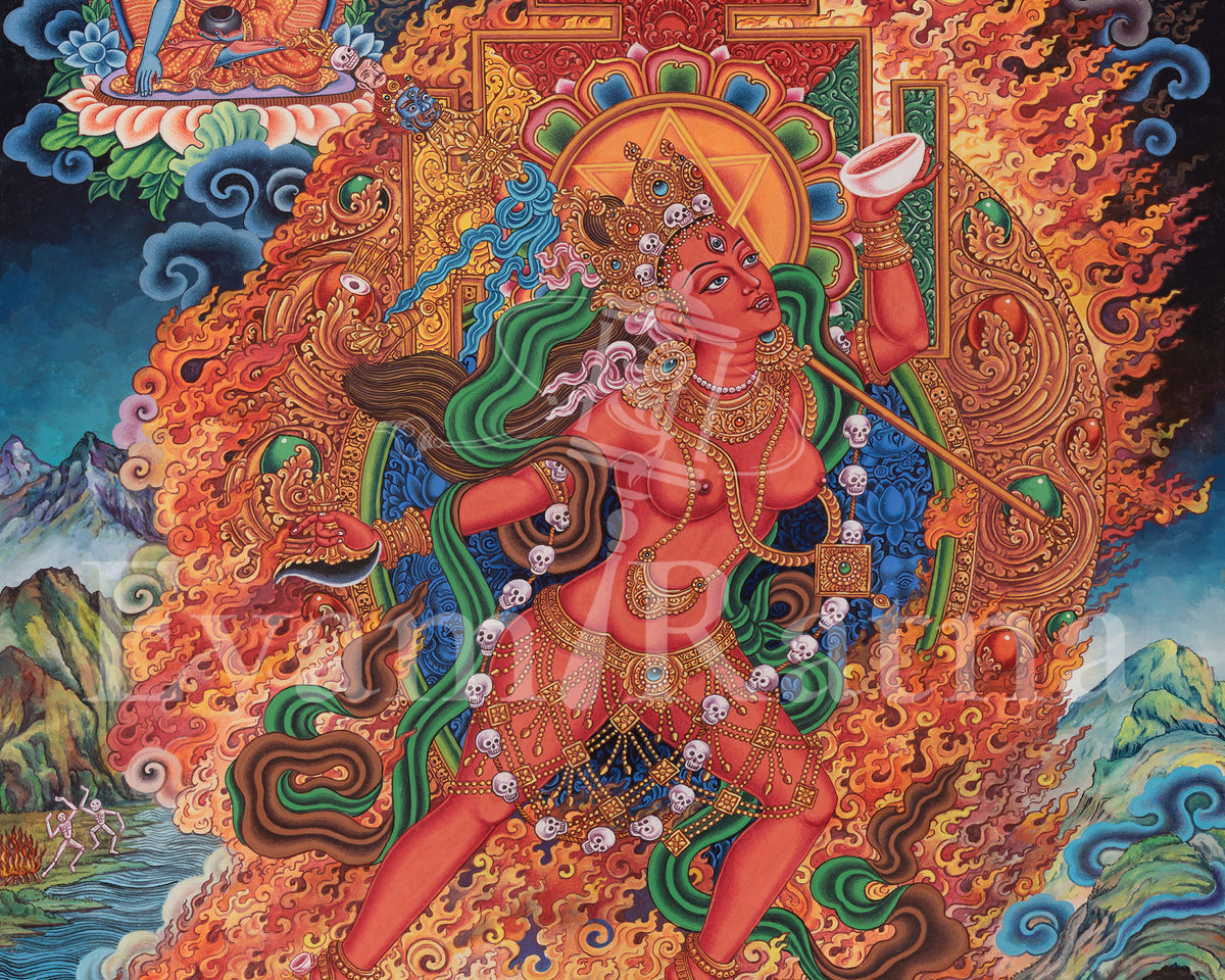 Vajrayogini Sacred Artwork | The Tantric Goddess of Wisdom and Transformation