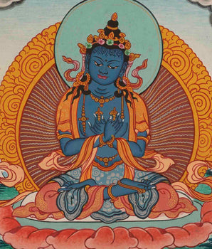 Vajradhara Dorje Chang Thangka | Tibetan Buddhist Thangka Painting