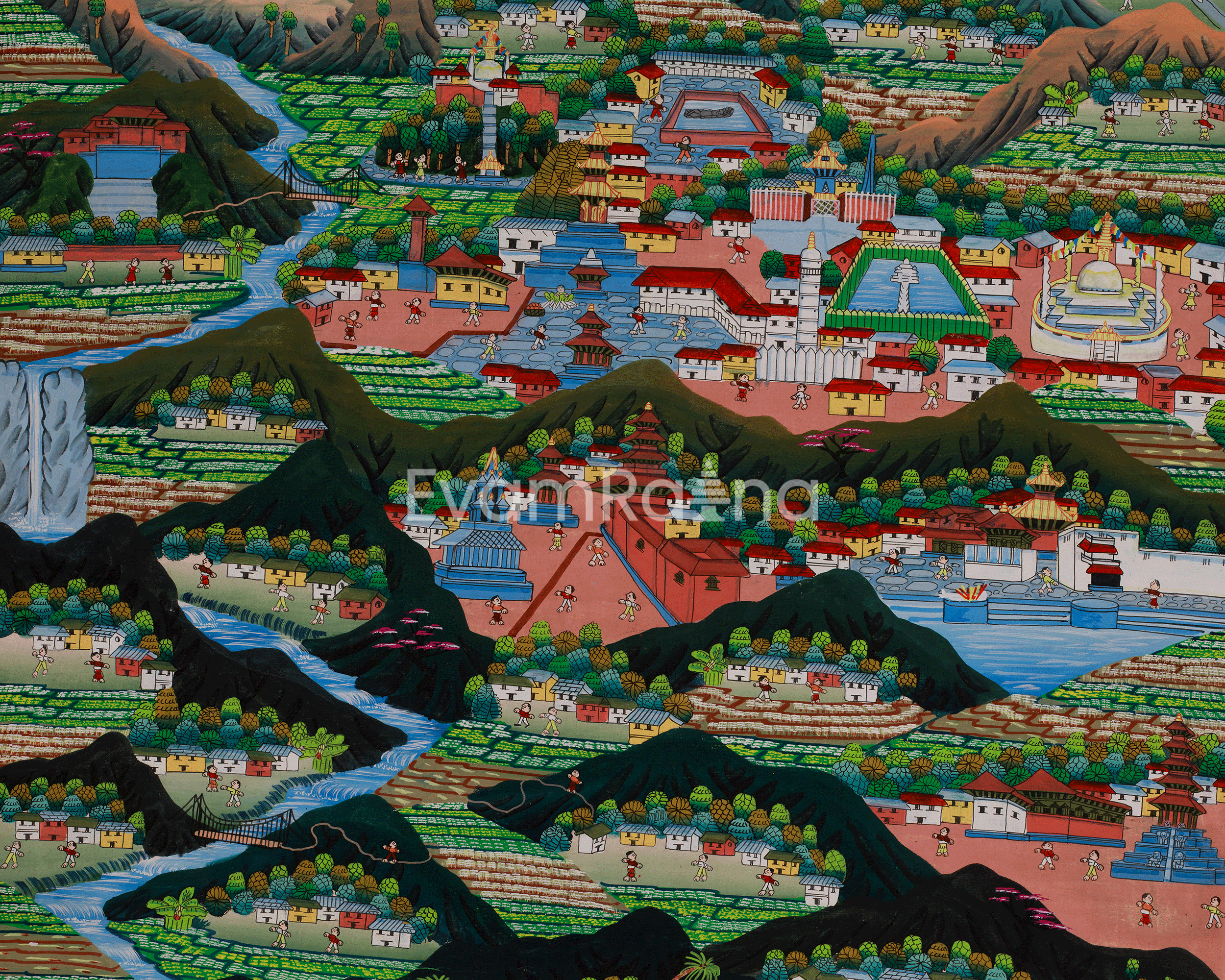 Kathmandu Valley Thangka | Himalayan Artwork