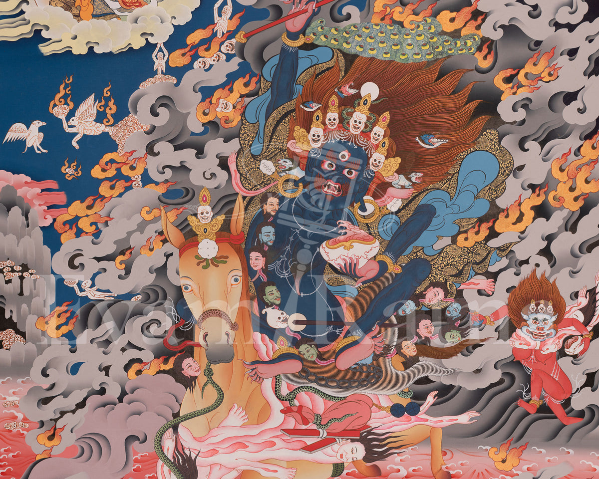 Palden Lhamo Sacred Artwork | The Principal Female Dharmapala