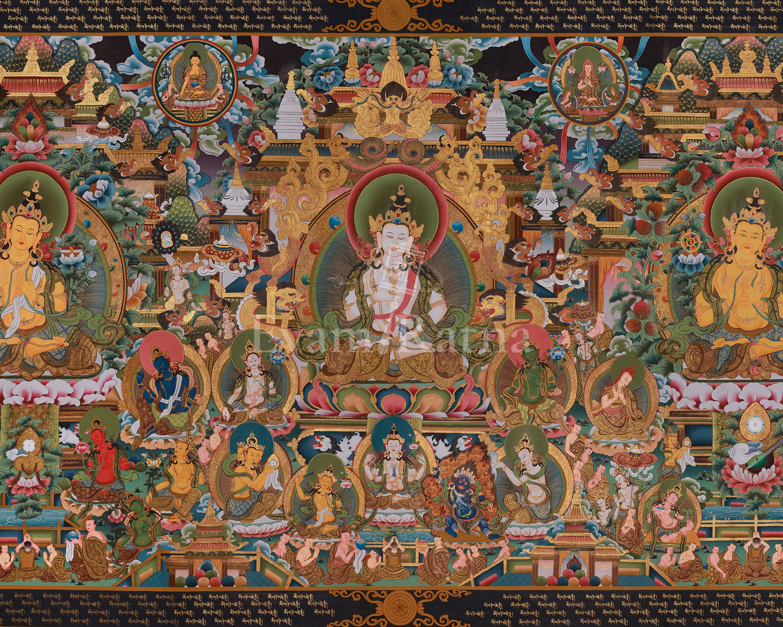 Purification Deity Vajrasattva Thangka | Dorje Sempa Artwork