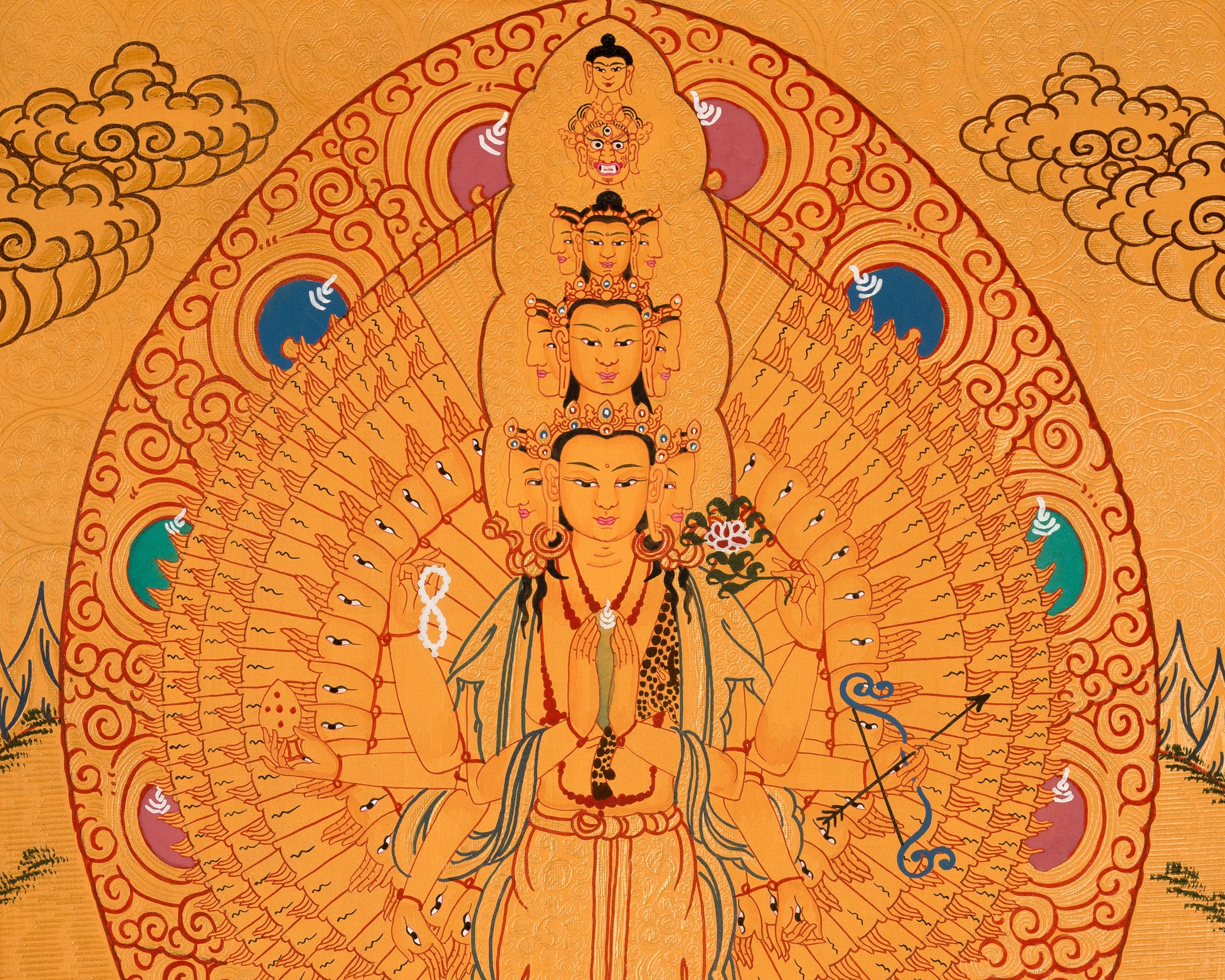 Thousand Hands Bodhisattva | Symbol of Infinite Compassion and Mercy