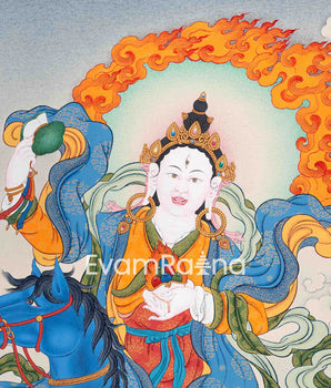 Achi Chokyi Drolma Thangka | Protector of Souls | Hand Painted Traditional Artwork