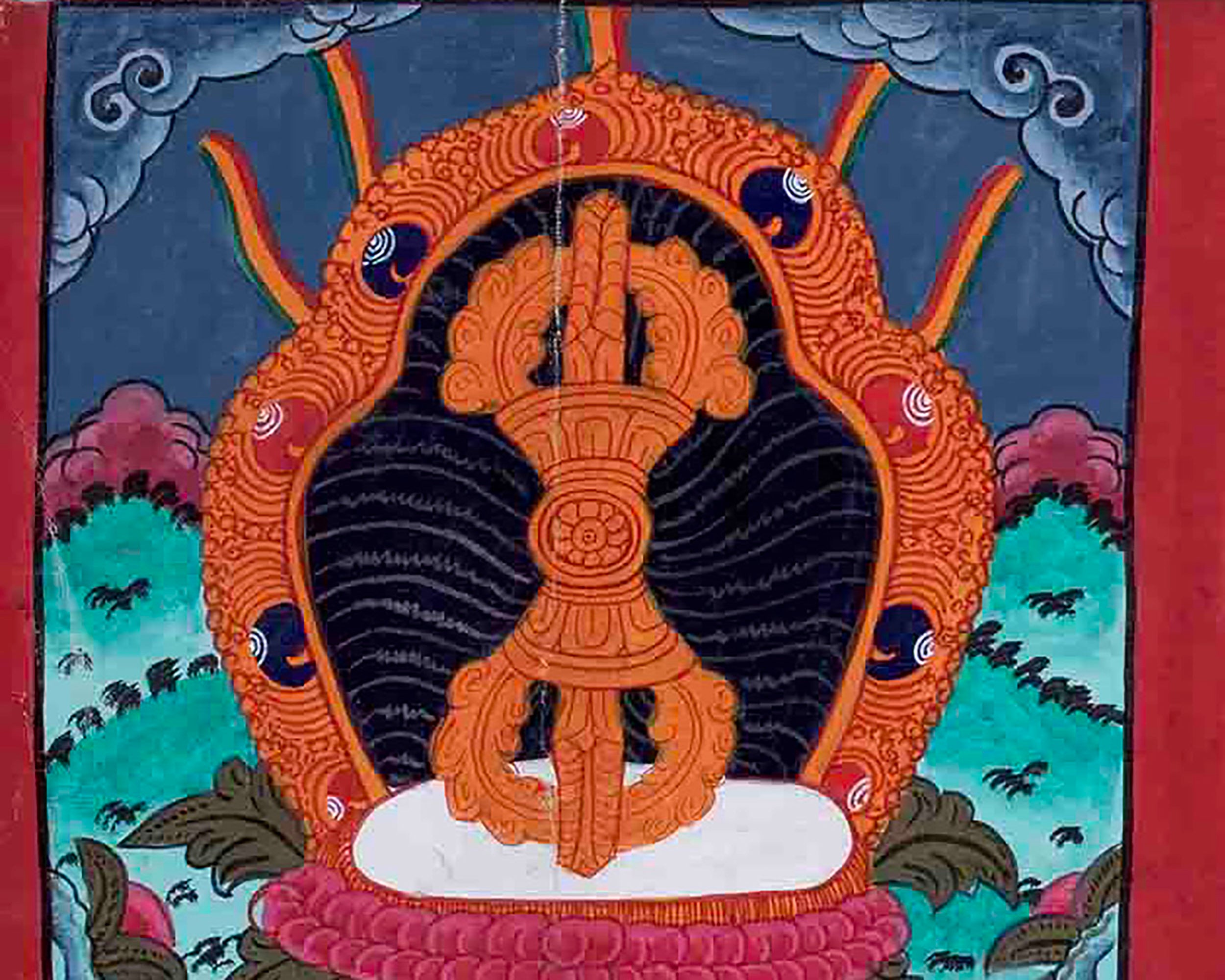 Vintage Unique Thangka | Thangka Hand Painted