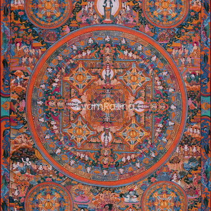 Buddha Mandala Thangka | Tibetan Thangka Art