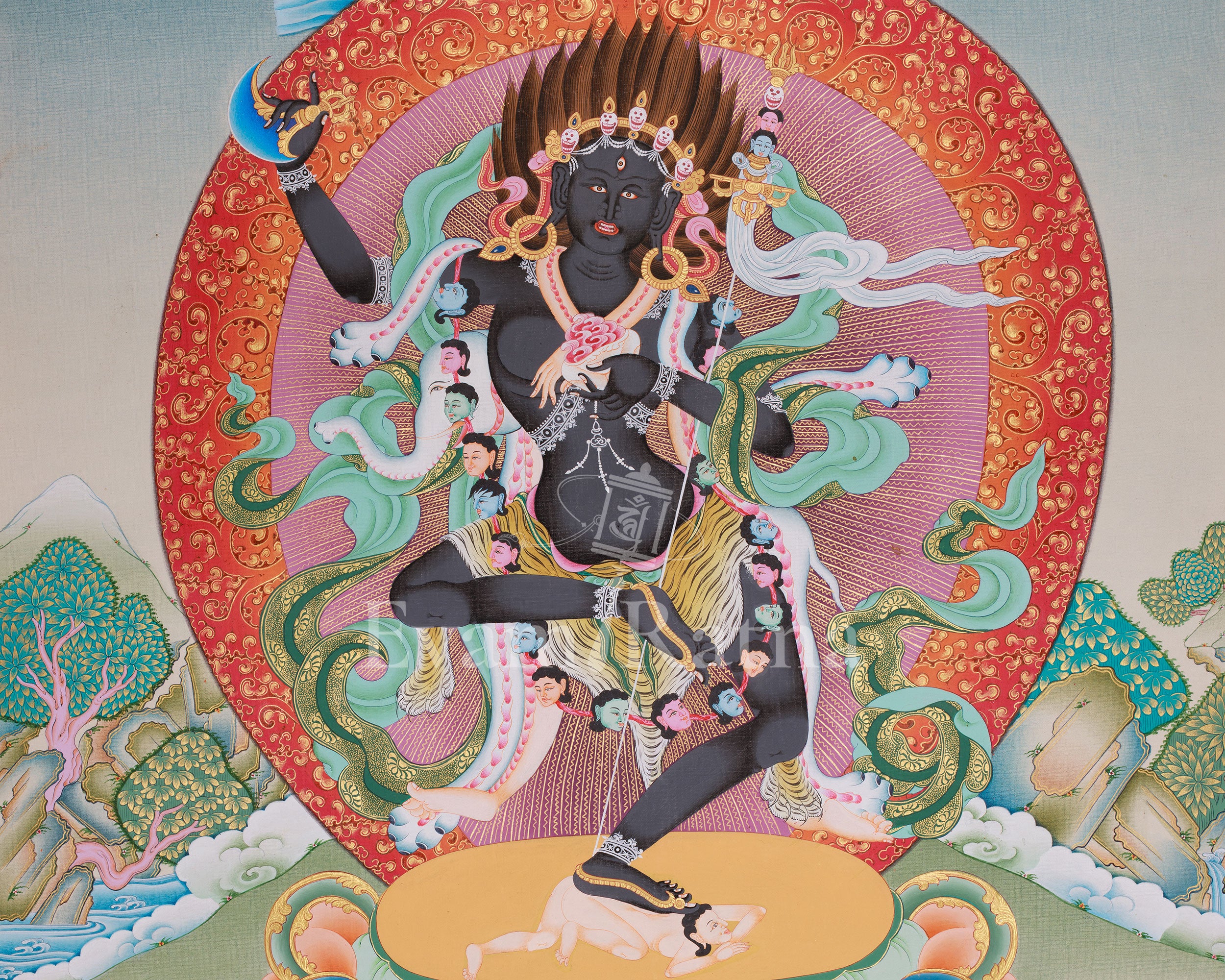 Troma Nagmo Buddhist Thangka | Goddess of Wisdom and Transformation