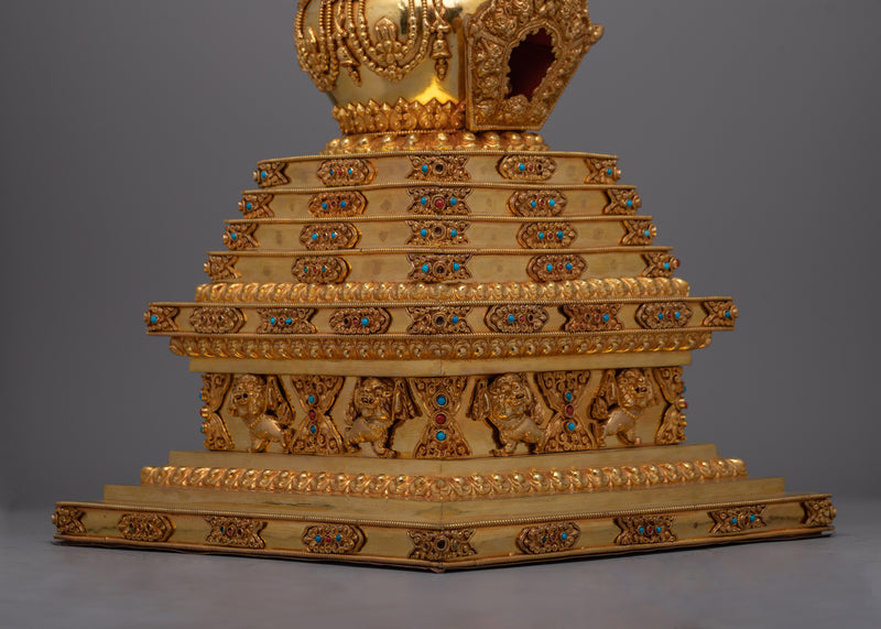 Buddhist Sacred Temple Stupa To Enhance Your Sacred Spaces | Meditation & Yoga Decor