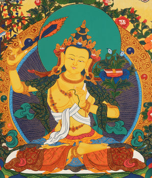 Manjushri, Bodhisattva Of Wisdom | Embodiment of Clarity and Insight