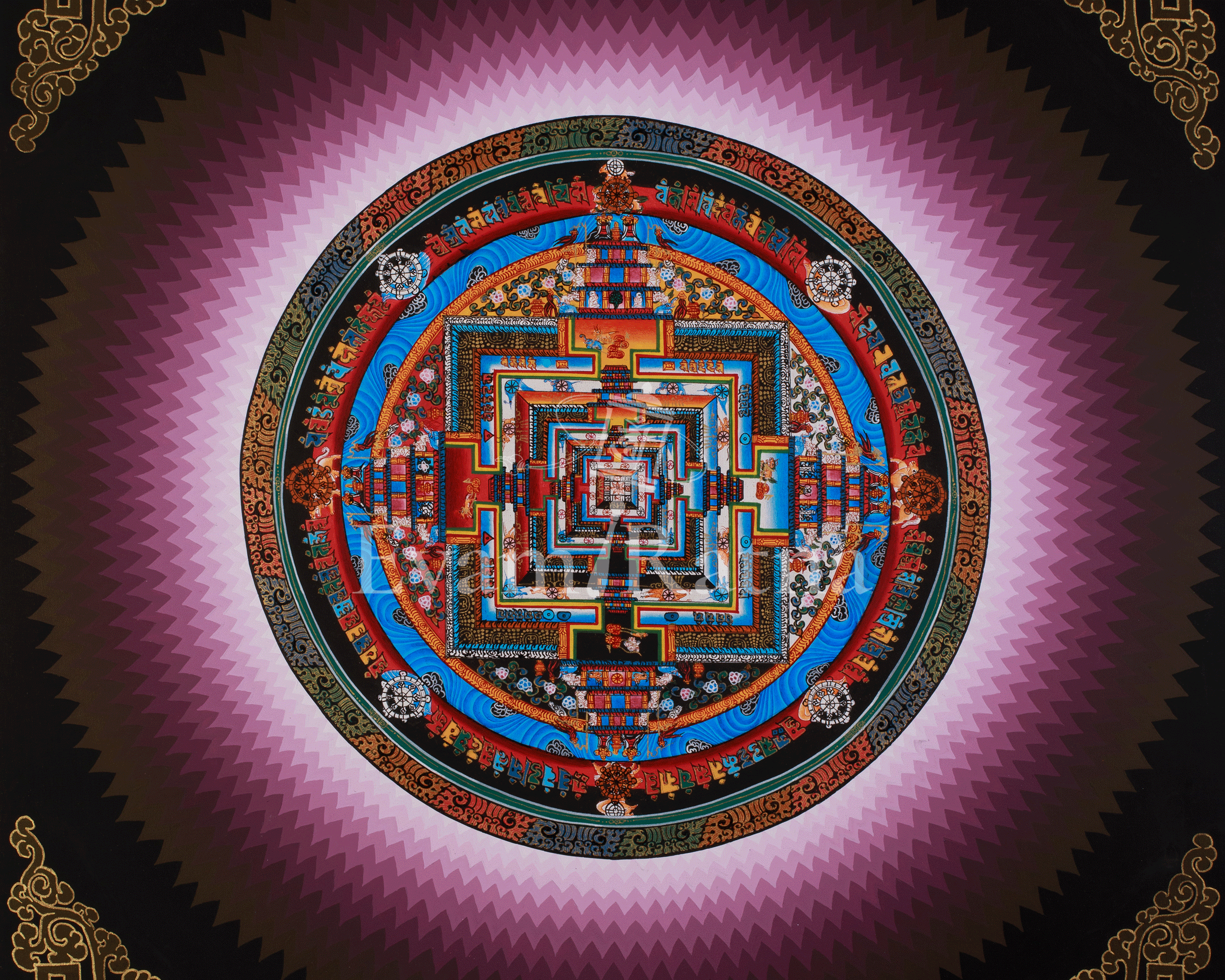 Sacred Buddhist Kalachakra Mandala | Peace, Focus, and Inner Transformation