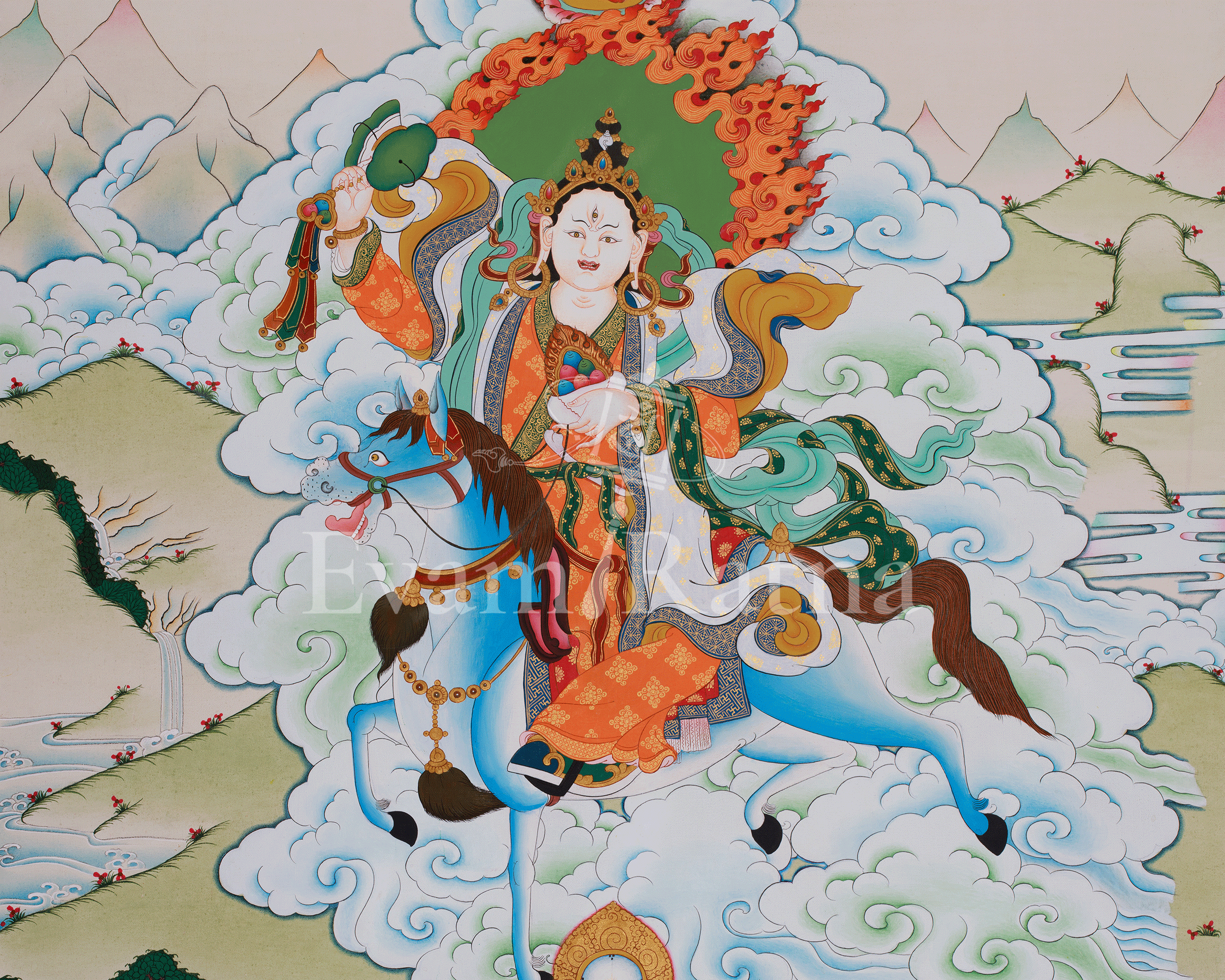 Achi Chokyi Drolma Artwork | Guardian Deity | Removal of Obstacles