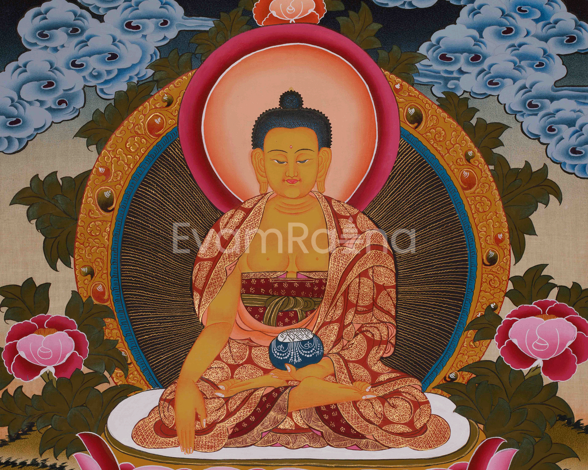 Sacred Shakyamuni Buddha Art | Historical Buddha | Buddha of Enlightenment