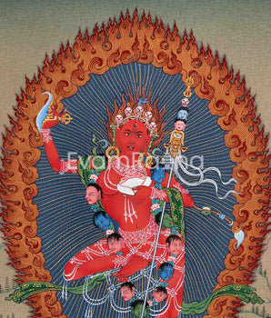 Discover the Mystical Vajravarahi Thangka - A Symbol of Liberation | Traditional Buddhist Artwork