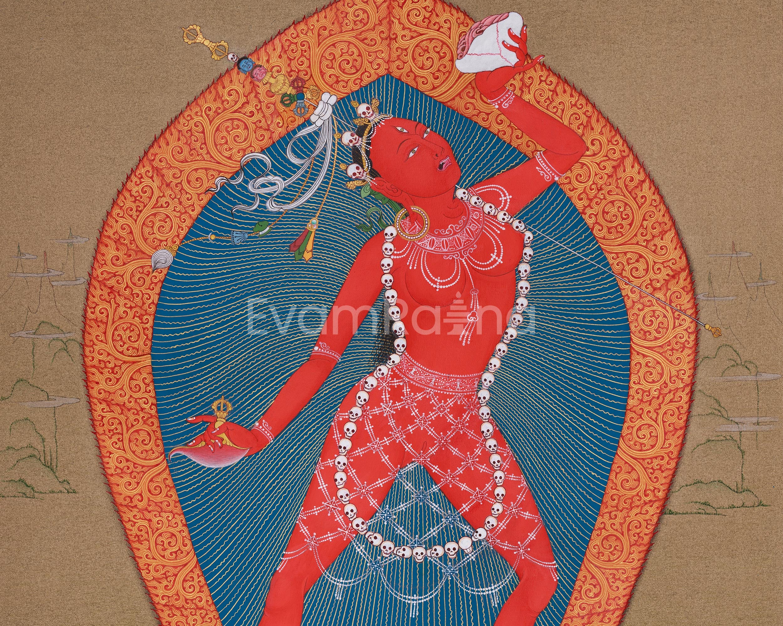Female Goddess Vajrayogini | Enlightened Dakini of Passion and Wisdom