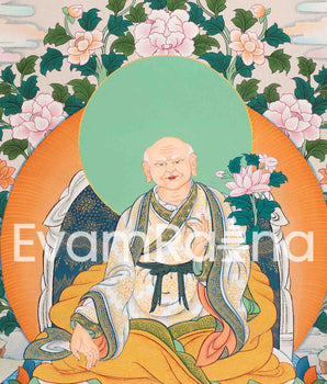 Hand-Painted Sakya Master Thangka Art | Journey to Enlightenment | Thangka Art for Positive Energy