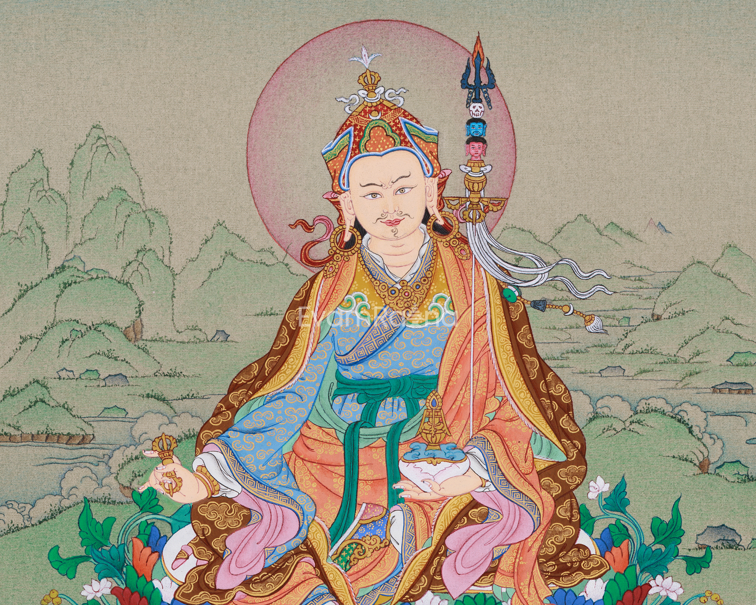 Guru Rinpoche Enlightened Master | Tantric Guide and Protector of the Dharma