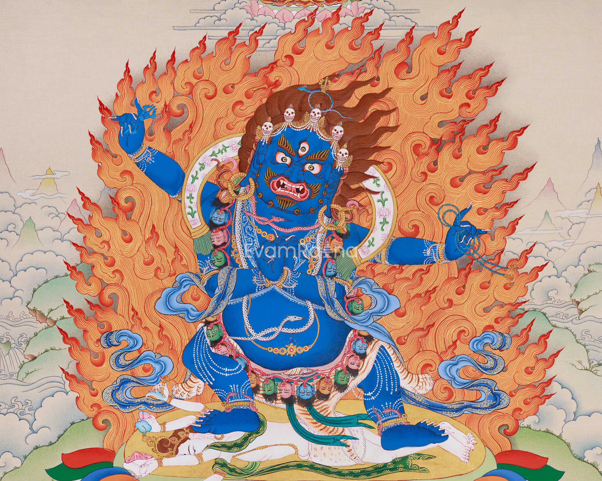 Sacred Butadamara Buddhist Guardian | The Protector of Wisdom and Transformation