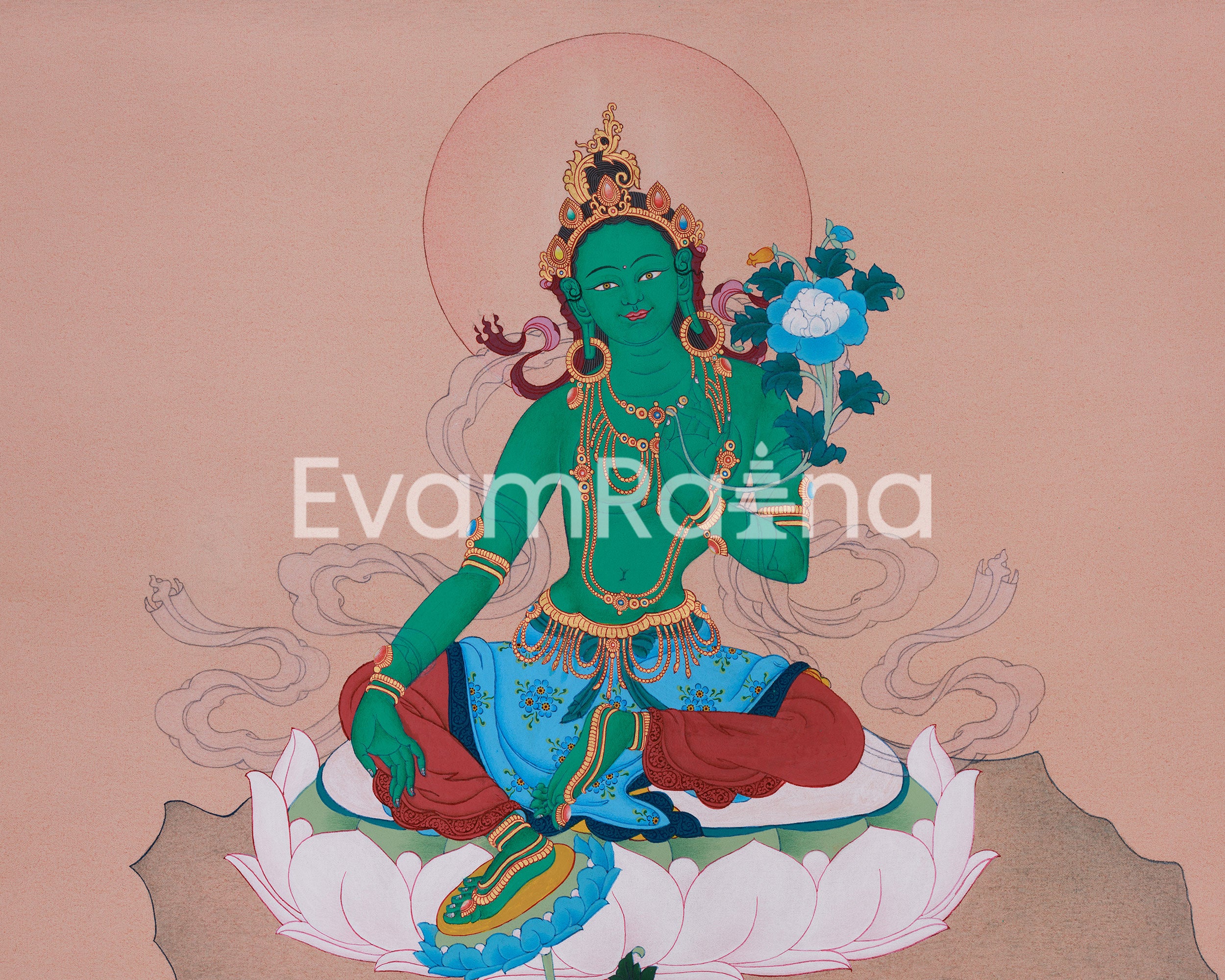 Tibetan Swift Protector Green Tara | Mother of all Buddhas
