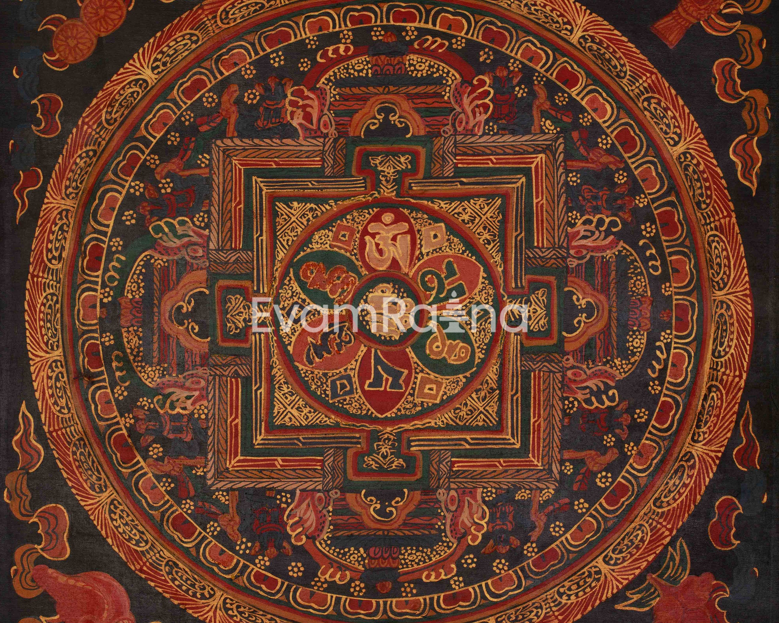 Sacred Traditional Mandala Art | Spiritual Awakening | Traditional Artwork