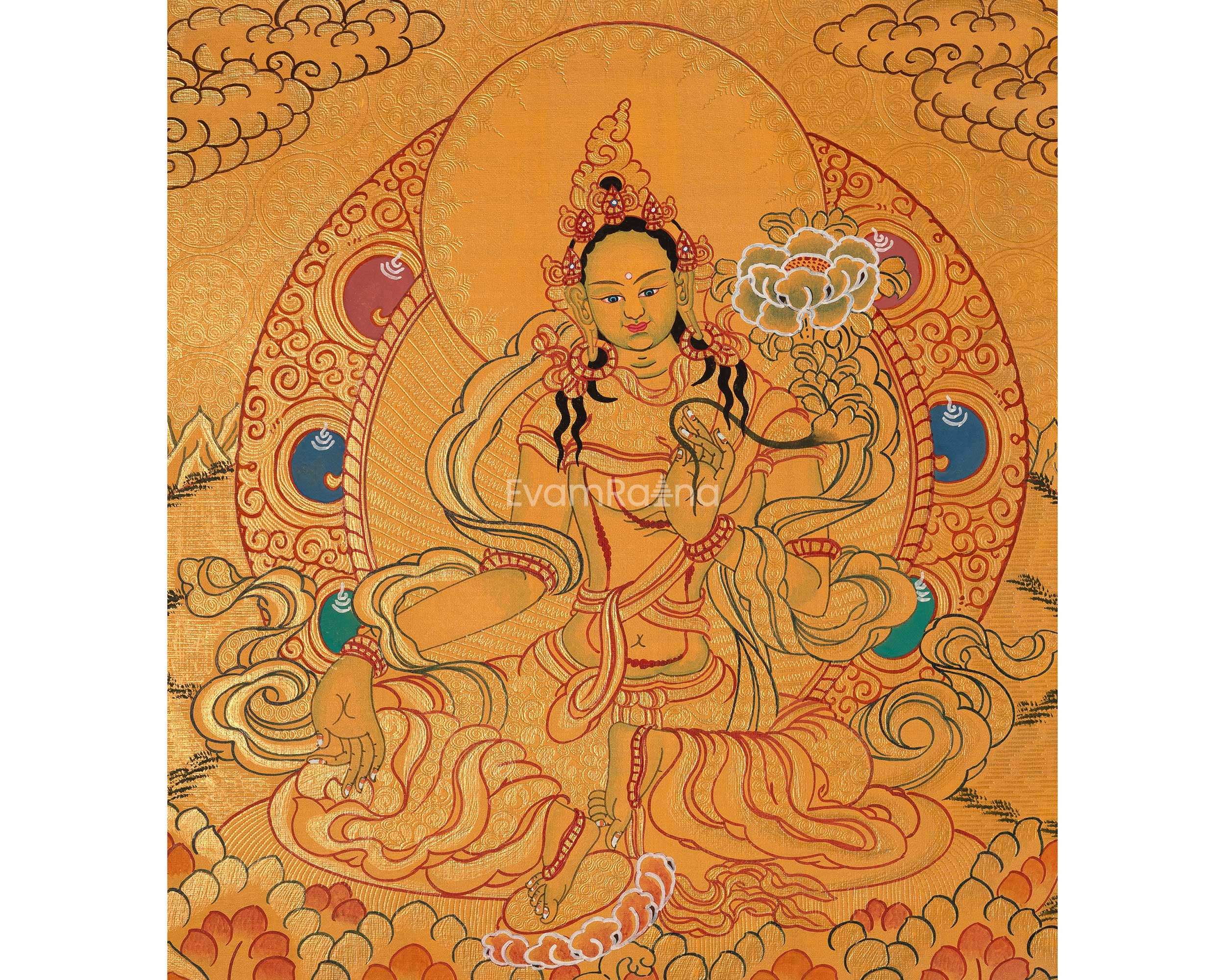 Goddess Green Tara Artwork | Protector, Healer & Symbol of Enlightened Action