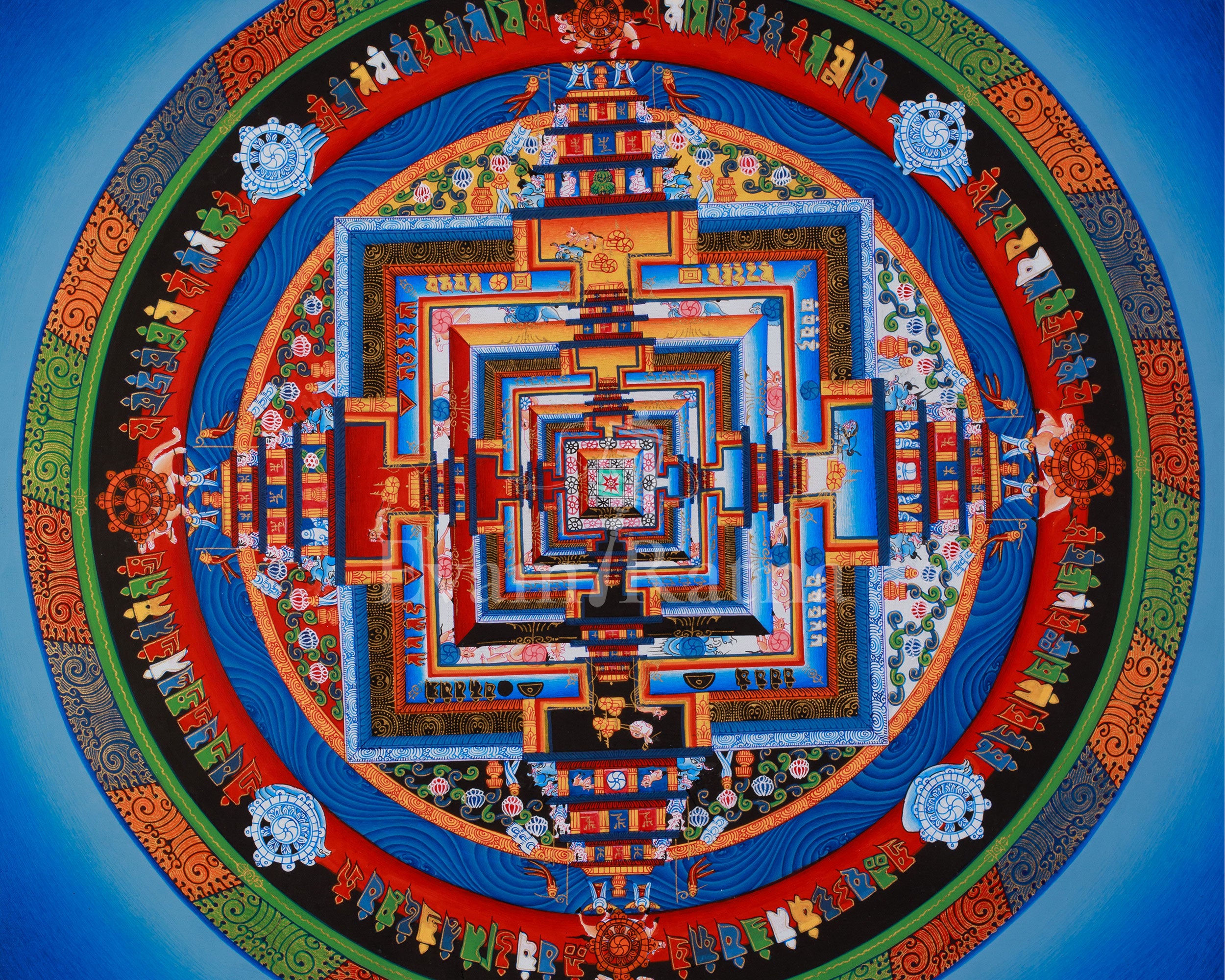 Kalachakra Mandala Sacred Art | Tibetan Art of Time, Balance, and Enlightenment
