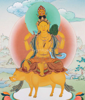 Marichi Devi Print | Radiant Goddess of Dawn | Canvas Wall Decor